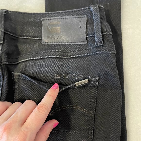 Gstar Raw 3301 High Waist Skinny Jean - Picture 6 of 10